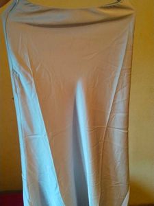 Vintage Cream Midi Skirt