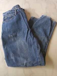 Distressed Denim Jeans