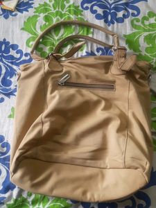 Big Shoulder Bag With Many Compartments