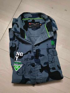 Cool Camo Print Shirt