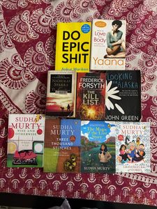 Books And Novels By Different Author