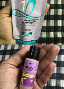 loreal shampoo and plum body wash