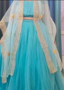 Ball Gown Full Flair Ruffle Lehanga