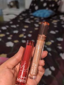 Mila Beauty Concealer And LipstickS
