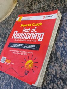 How to Crack Test of Reasoning - Arihant