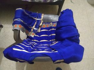 Elegant Blue Kurta Set salwar