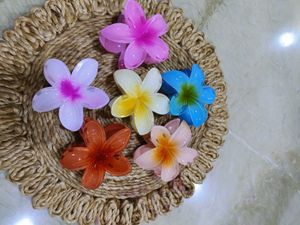 Flower Hair Clips