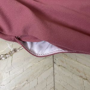 Salmon Pink Jumpsuit With Sequin