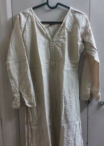 Elegant Beige Kurta