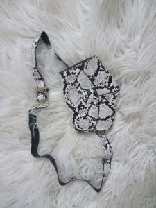 Snakeskin Waist Bag