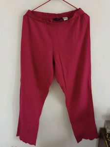 Floral Pink Kurta+Pants Set