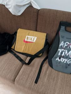 I Am Selling 2 Bags Grey And Yellow