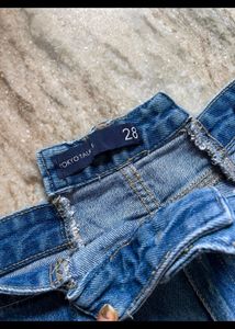 Flared Mid Rise Jeans
