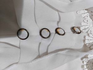 Elegant Blue &amp; White Midi Dress