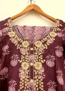 Embroidered Kurta Set