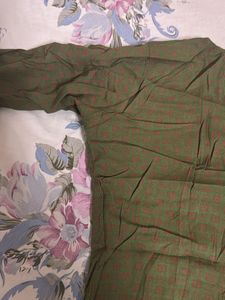 Olive Green Kurta