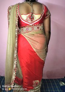 Designer Saree With Blouse
