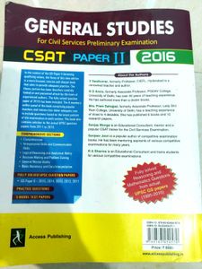General Studies CSAT Paper II