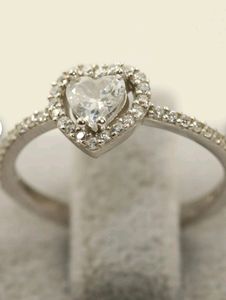 Pure Silver 925 Heart Ring 💍❤