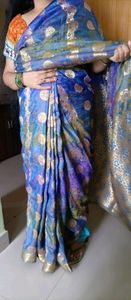 pure silk banarsi saree