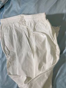 Pure Cotton Border Work Pant