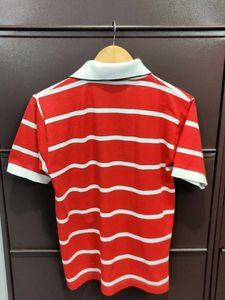 Striped Red Polo T-Shirt