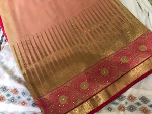 Embroidered Designer Saree