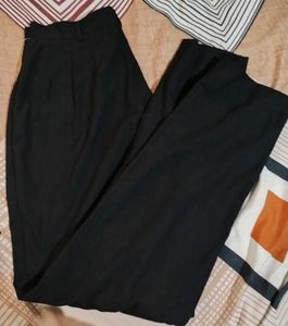 Korean Black Pants For Womens