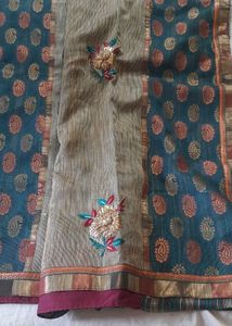 Supernet Designer Saree