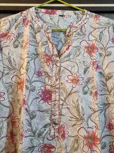 Printed Floral Kurta