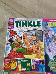 A Set Of 8 Tinkle Comics