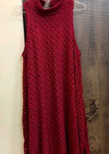 Beautiful Crochet Mini Dress