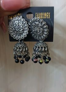 A Combo Of 3 Oxidized Earings