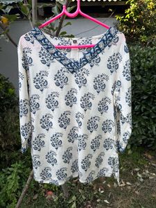 white Kurti