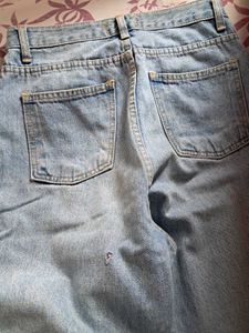 Light Wash Wide Leg Jeans