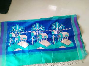 Jute Saree With Blouse