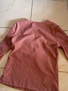 Harpa Ribbed Long Sleeve Top