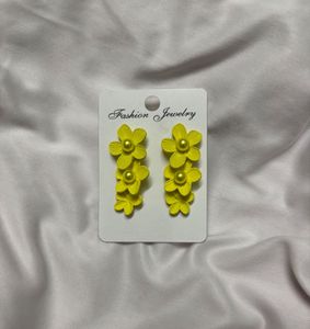 Floral Drop Earrings