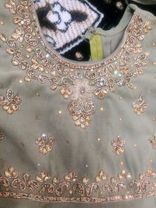 Stonefull Sharara Set With Dupatta