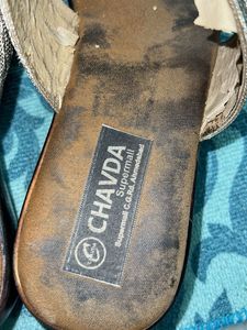 Beautiful Golden Sandals