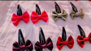 Little Bow Hair Clips