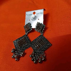 Square Dangle Earrings