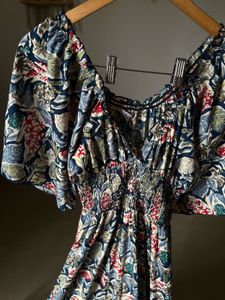 Printed BOHEMIAN Tiered Maxi Dress