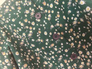 Floral Puff Sleeve Top