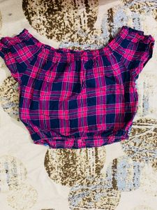 Hand Floral Print Top