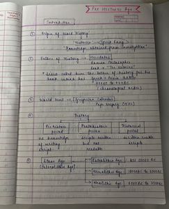 Complete History Notes Handwritten