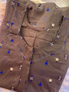 Floral print nighty New