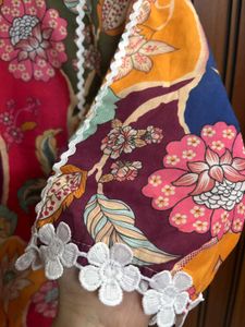 vibrant lace co-ord Set