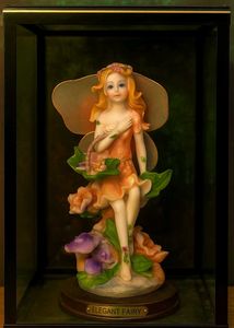 Fairy Figurine in Display Case