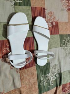White Flats &amp; Sandals